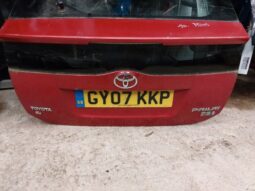 
										TOYOTA Csomagtérajtó (Részeivel) full									