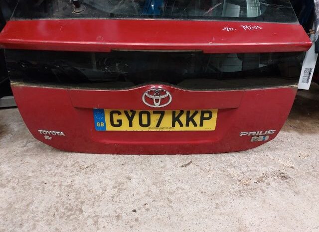 
								TOYOTA Csomagtérajtó (Részeivel) full									