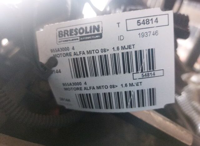 
								ALFA ROMEO Komplett Motor (Segédberendezésekkel) full									