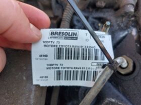 TOYOTA Komplett Motor (Segédberendezésekkel)