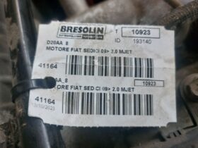 FIAT Komplett Motor (Segédberendezésekkel)
