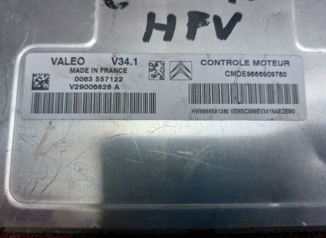 
								CITROËN Motorvezérlő full									