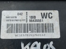 CHEVROLET Motorvezérlő