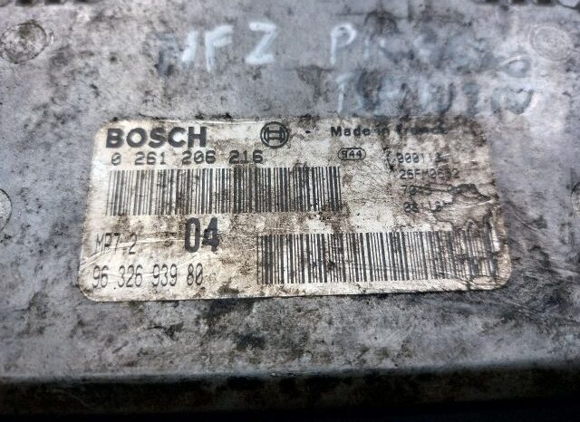 
								CITROËN Motorvezérlő full									