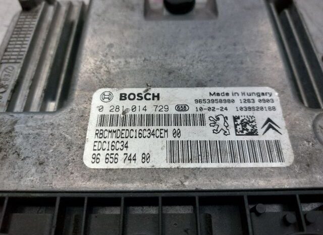 
								CITROËN Motorvezérlő full									