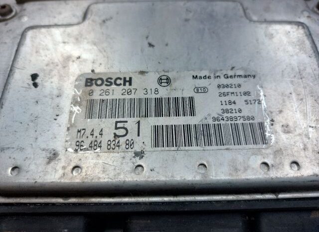 
								CITROËN Motorvezérlő full									