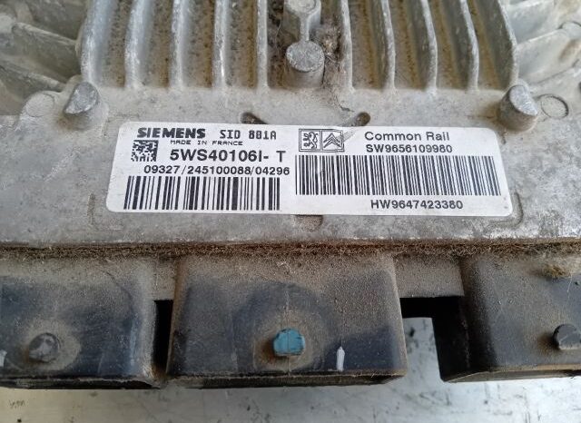 
								CITROËN Motorvezérlő full									